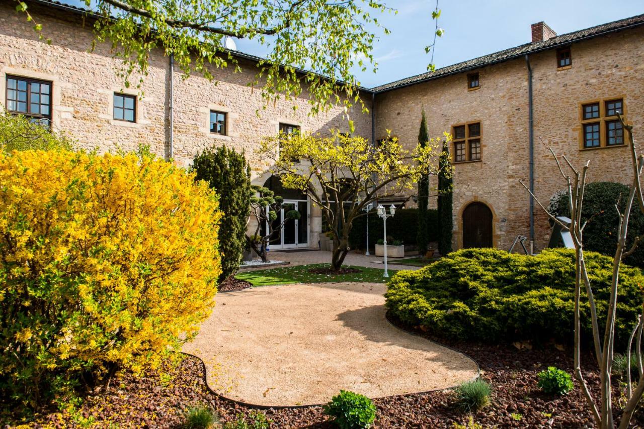 Demeures Et Chateaux L'Abbaye Caladoise - Anciennement Hostellerie Ferme Du Poulet Villefranche-sur-Saône Exteriér fotografie